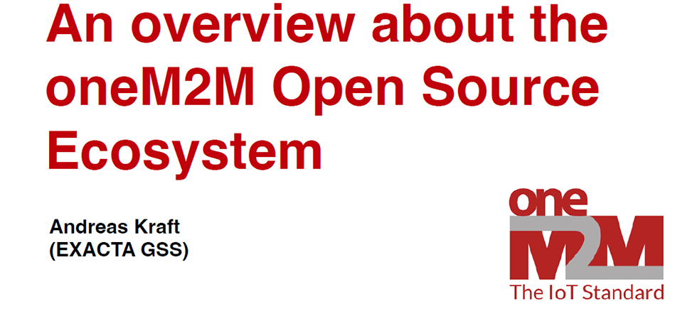 Overview of oneM2M Open Source Ecosystem